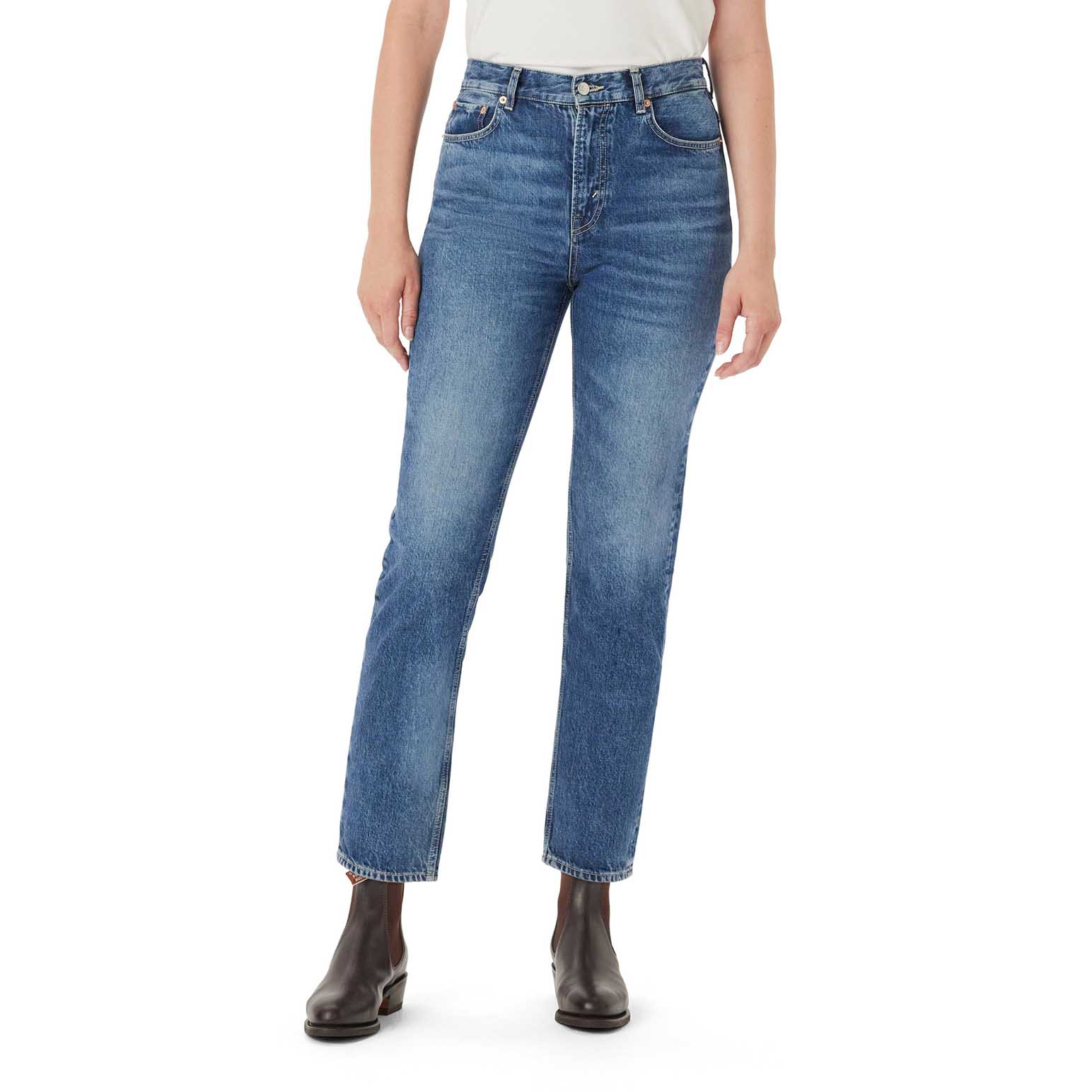 R.M. Williams Rowe Cropped Straight Jean